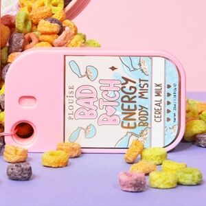 P.Louise Bad B*tch Energy Cereal Milk Mist Keychain